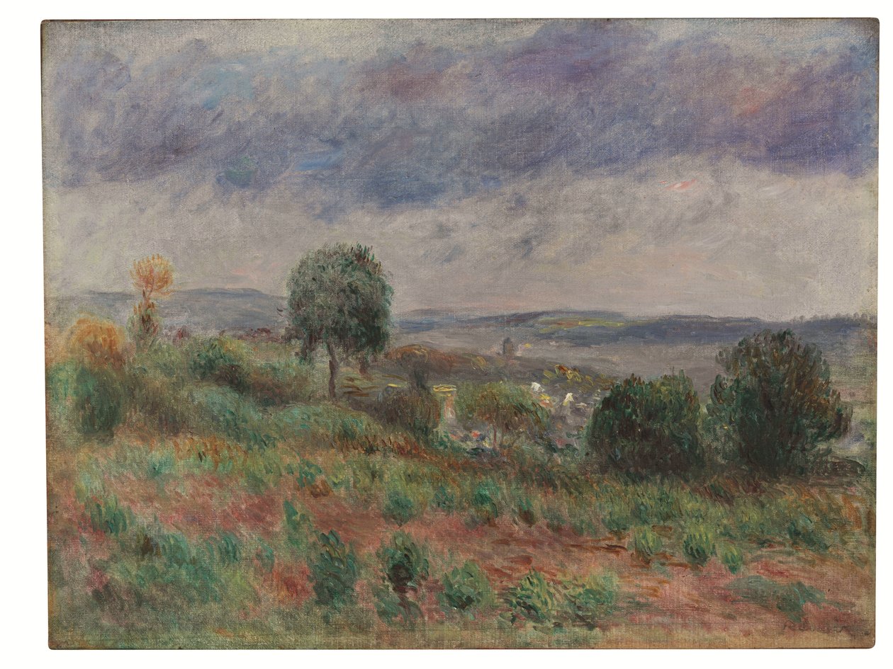 Auvers-sur-Oise, ca. 1901 (olje på lerret) av Pierre Auguste Renoir