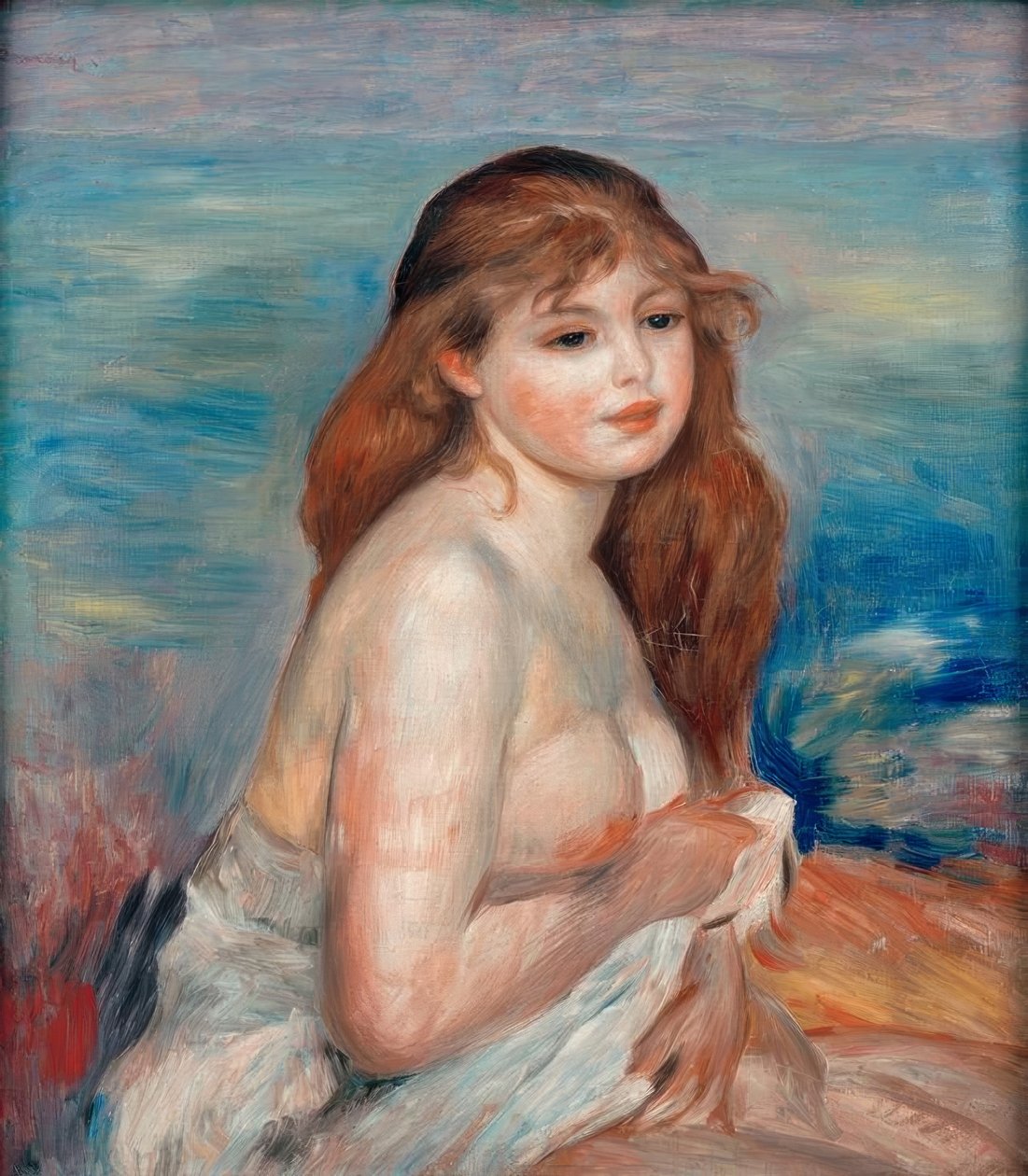 Baigneuse av Pierre Auguste Renoir