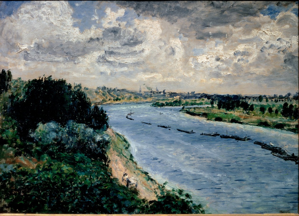 Lektere på Seinen av Pierre Auguste Renoir