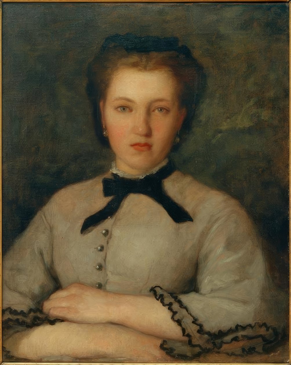 Portrett av Marie-Zélie Laporte av Pierre Auguste Renoir