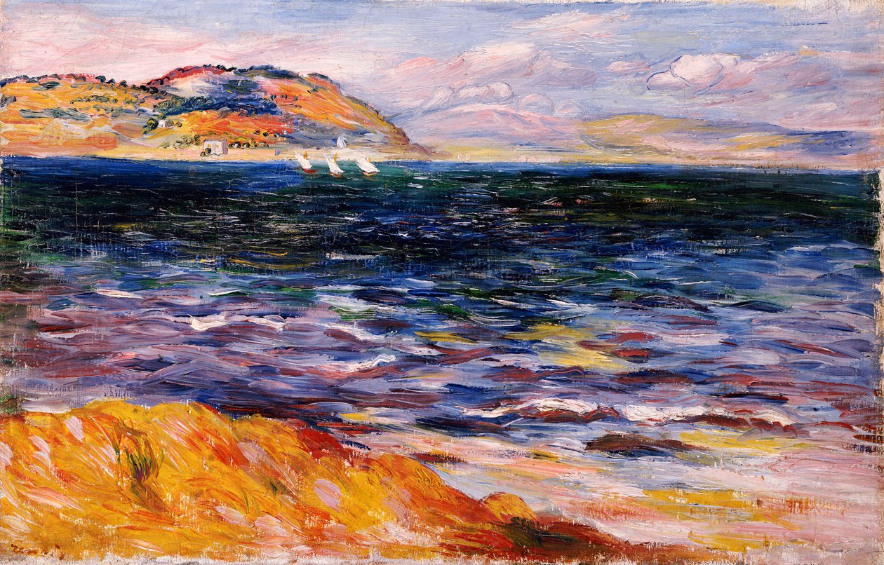 Bordighera, ca. 1888 av Pierre Auguste Renoir