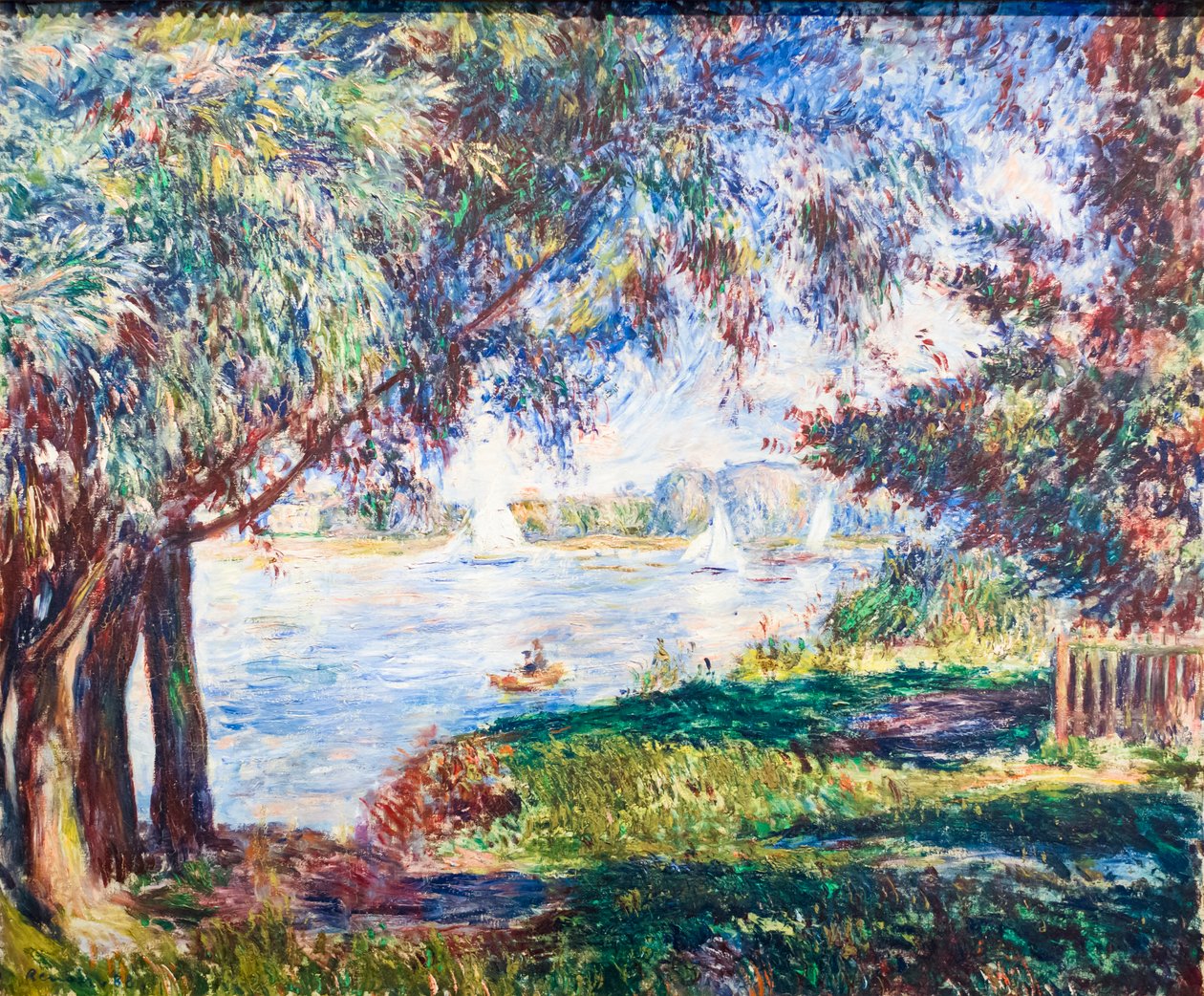 Bougival, ca. 1888 (olje på lerret) av Pierre Auguste Renoir