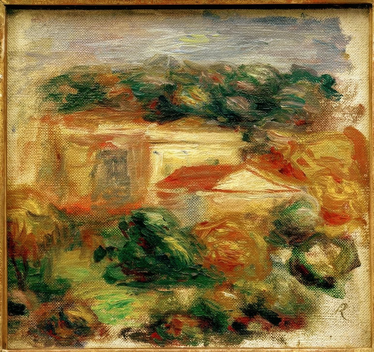 Bysteportrett av Pierre Auguste Renoir