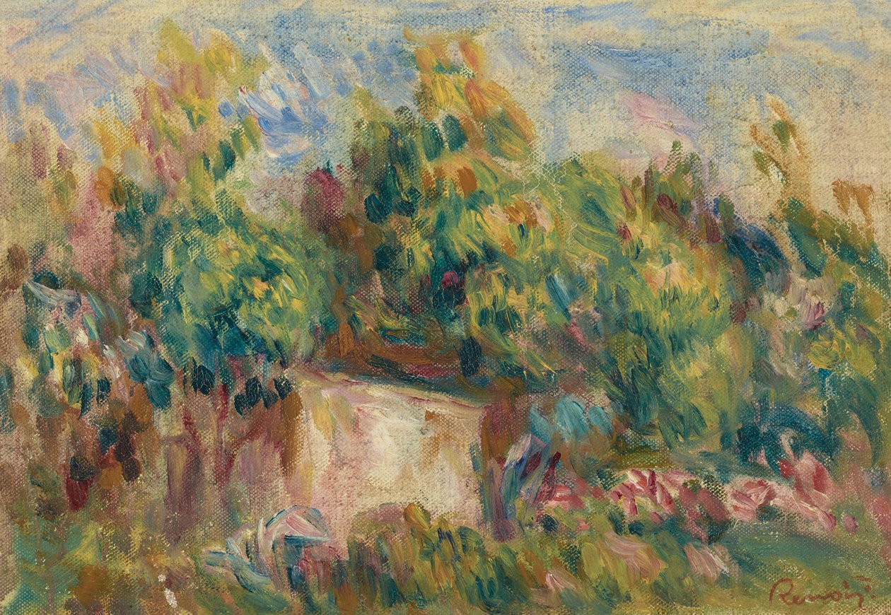 Skur nær Colettes av Pierre Auguste Renoir