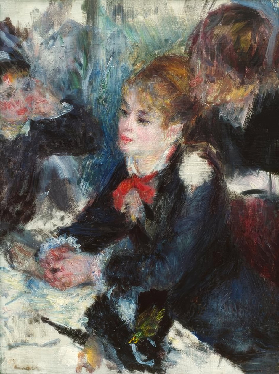 Hos freseren av Pierre Auguste Renoir
