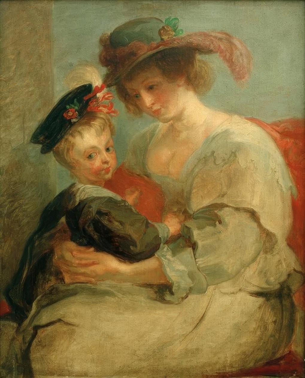 Kopi etter Rubens av Pierre Auguste Renoir