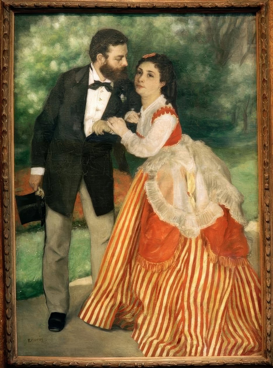 Sisley-paret av Pierre Auguste Renoir