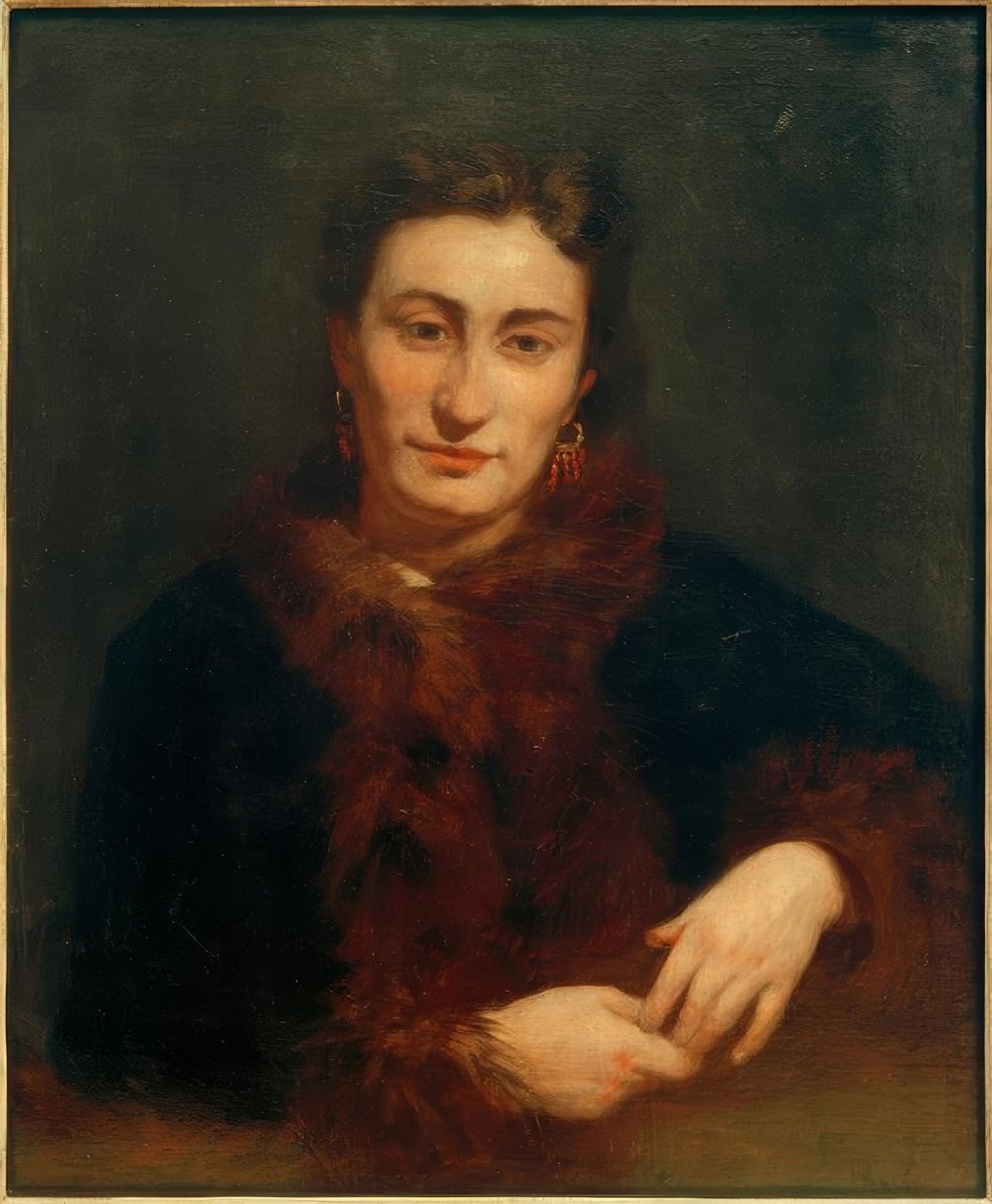 Damen i pelsen av Pierre Auguste Renoir
