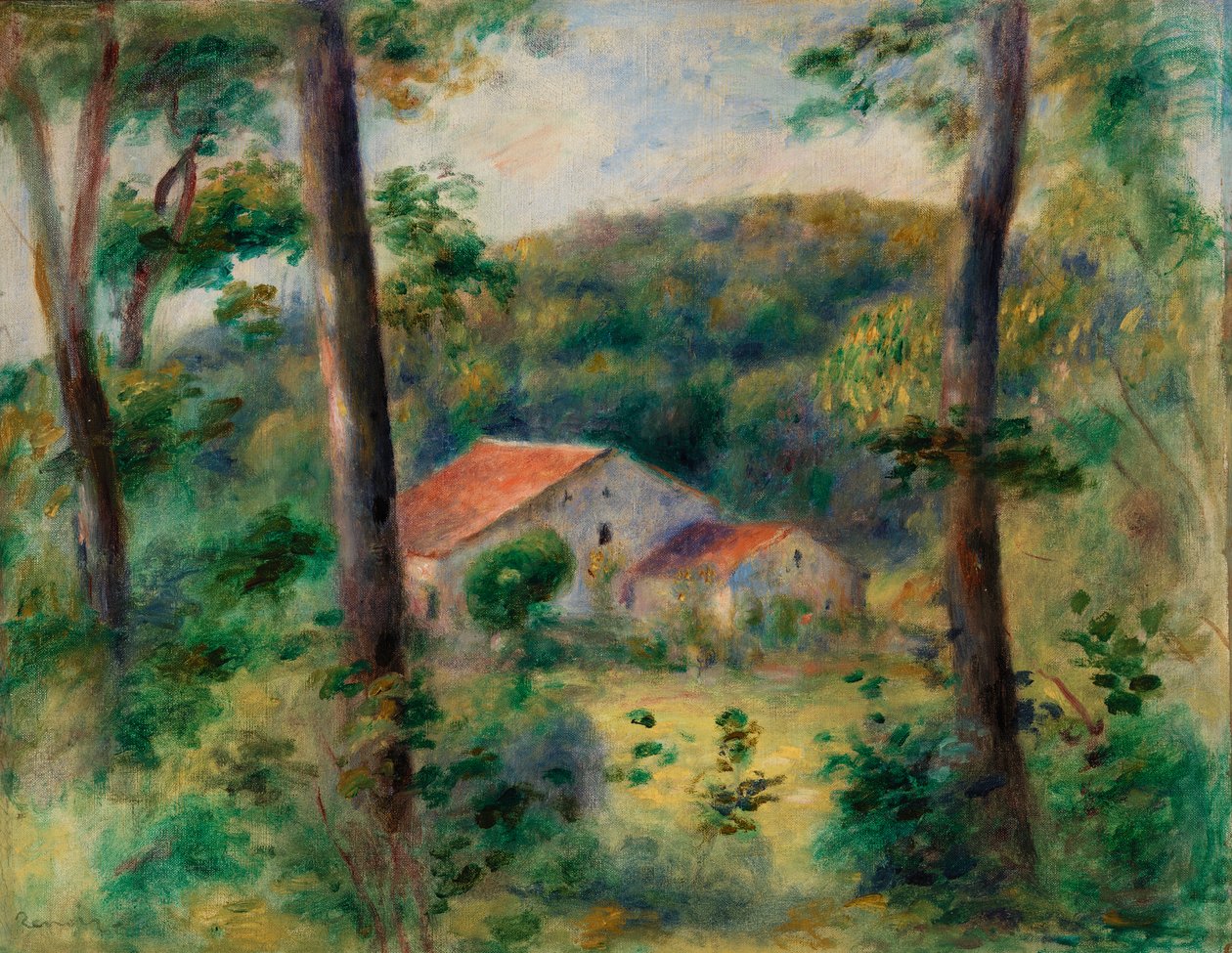 Omgivelsene til Briey av Pierre Auguste Renoir