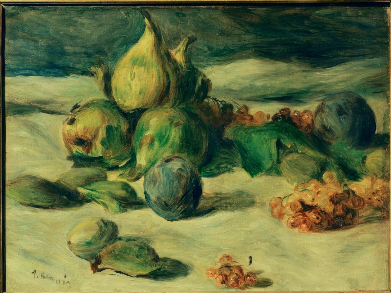 Frukt stilleben av Pierre Auguste Renoir