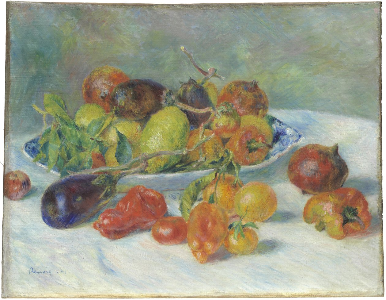Fruits of the Midi, 1881 av Pierre Auguste Renoir