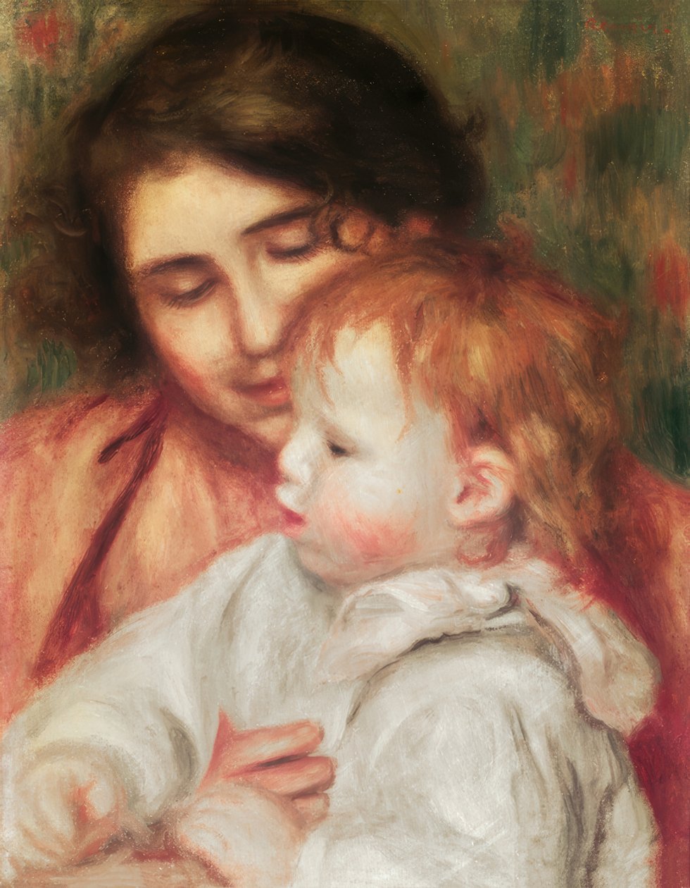 Gabrielle og Jean av Pierre Auguste Renoir