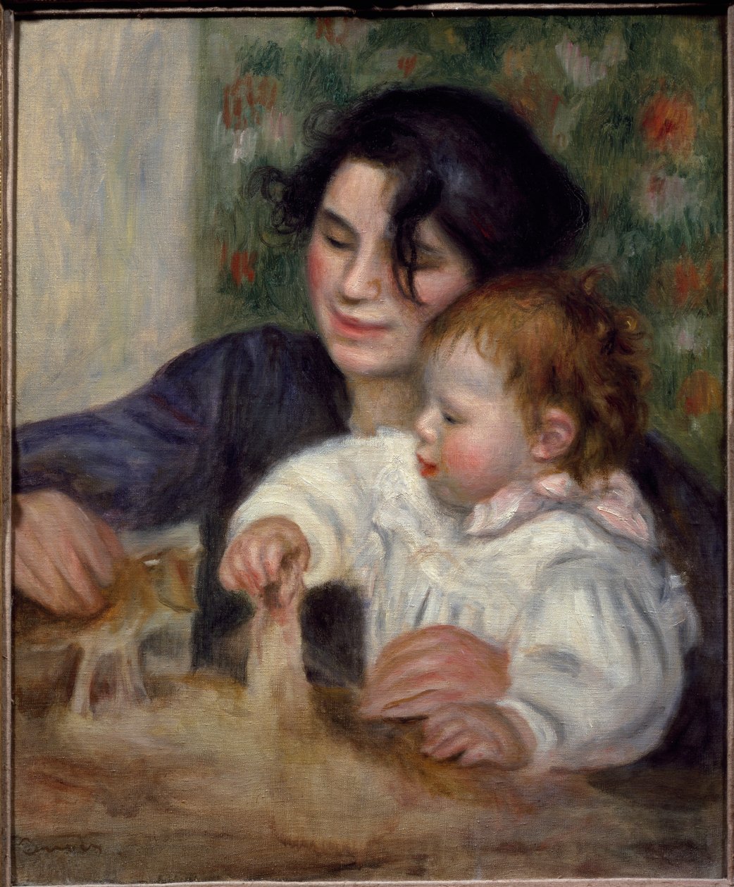 Gabrielle et Jean - Portrett av sønnen til maleren, Jean Renoir av Pierre Auguste Renoir