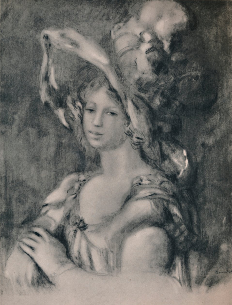 Halvlengde portrett av Dieterle, ca. 1899, 1946 av Pierre Auguste Renoir