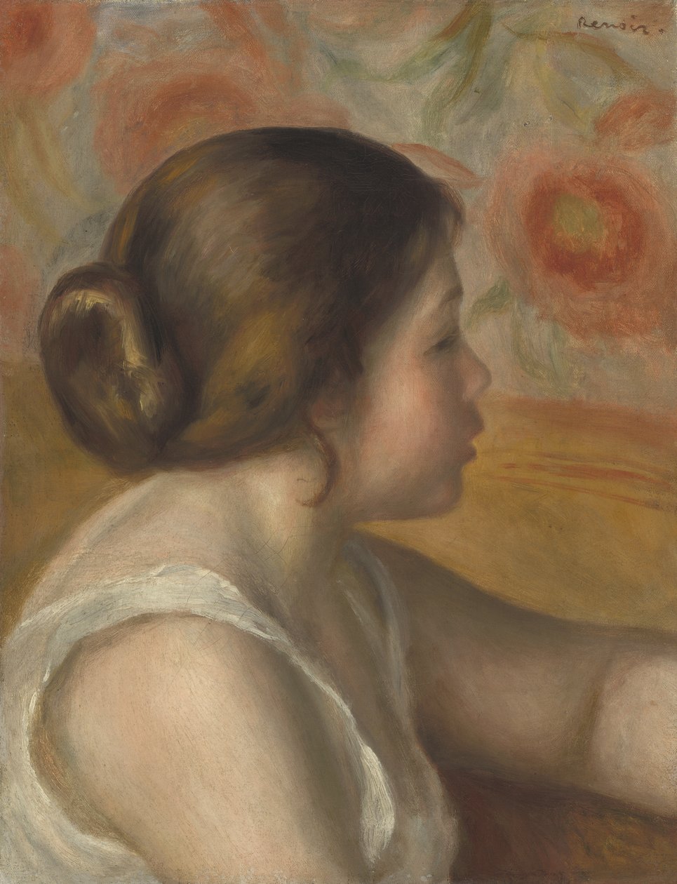 Leder for en ung jente, ca. 1890 av Pierre Auguste Renoir