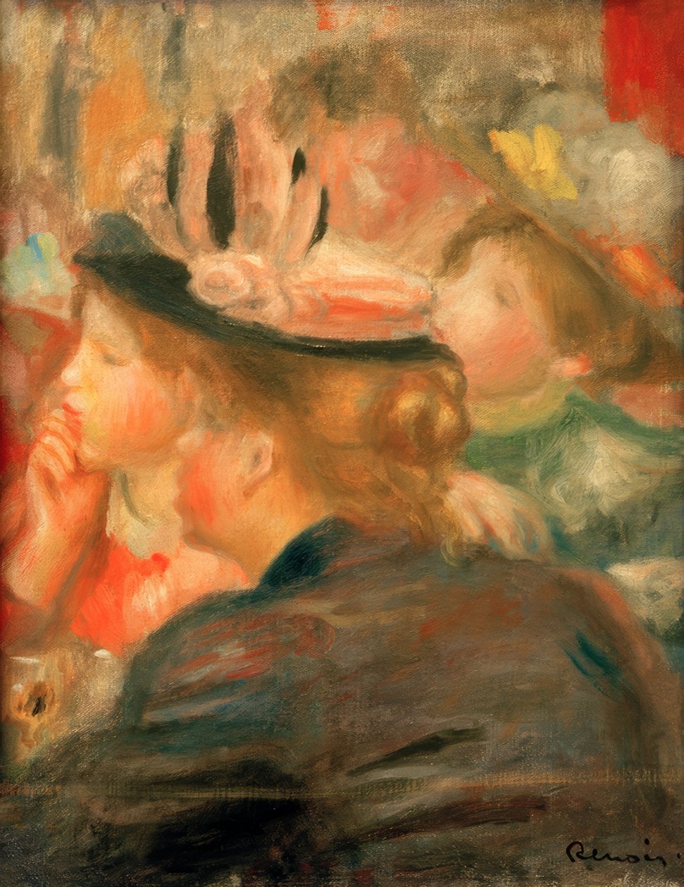 I teatret av Pierre Auguste Renoir