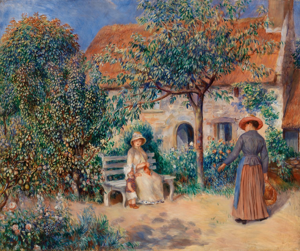 I Bretagne av Pierre Auguste Renoir