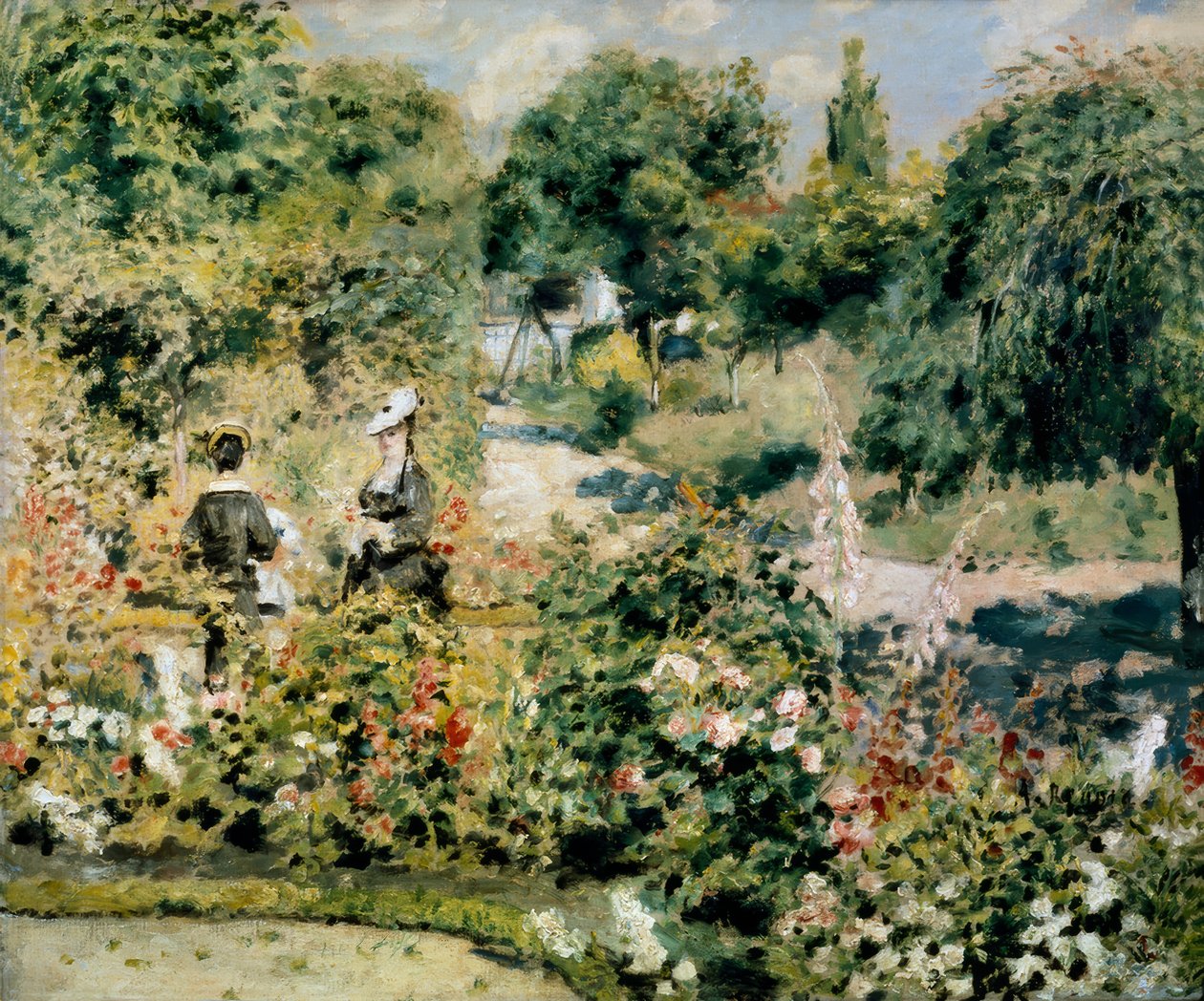 Hage ved Fontenay av Pierre Auguste Renoir