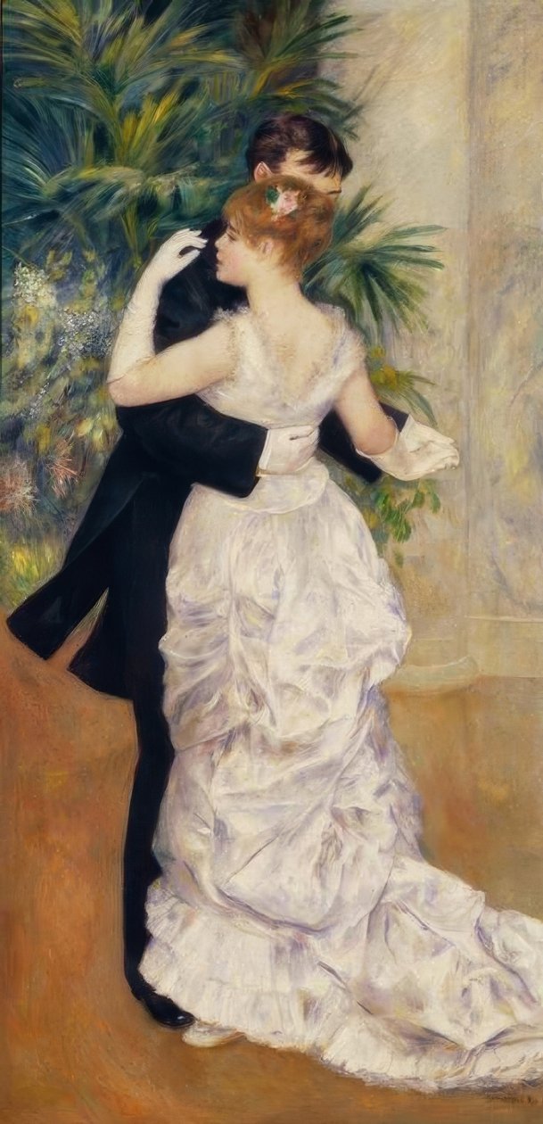 Dans i byen av Pierre Auguste Renoir