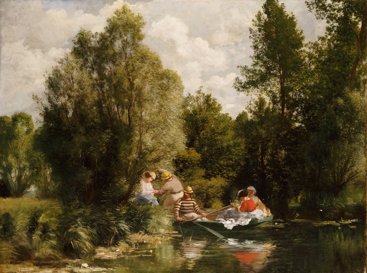 Eventyrdammen av Pierre Auguste Renoir