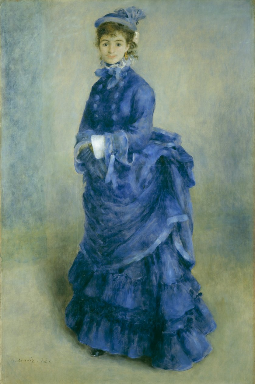 'Pariseren', 1874 av Pierre Auguste Renoir