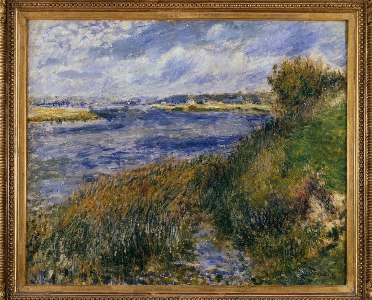 Seinen ved Champrosay av Pierre Auguste Renoir