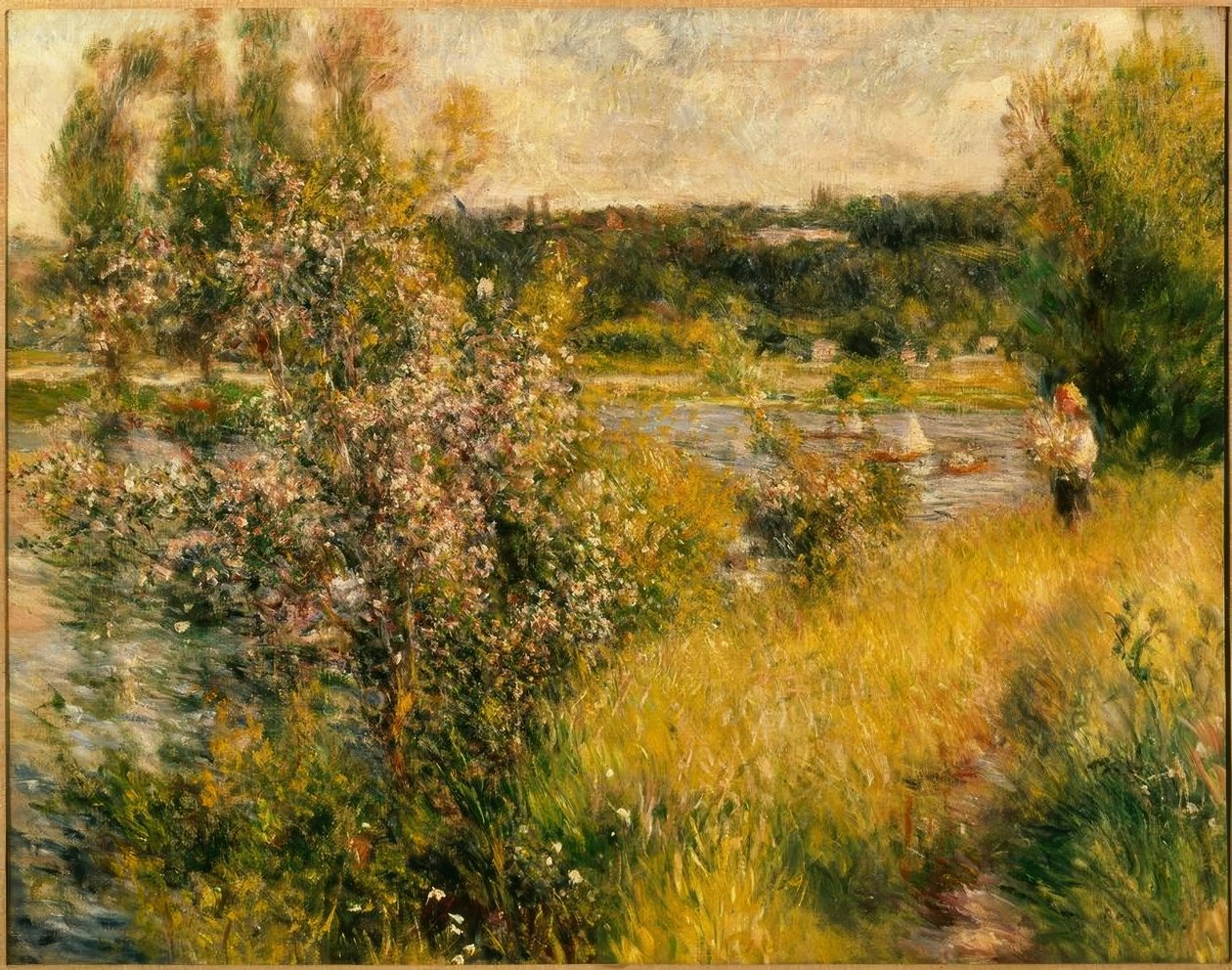 Seinen ved Chatou av Pierre-Auguste Renoir