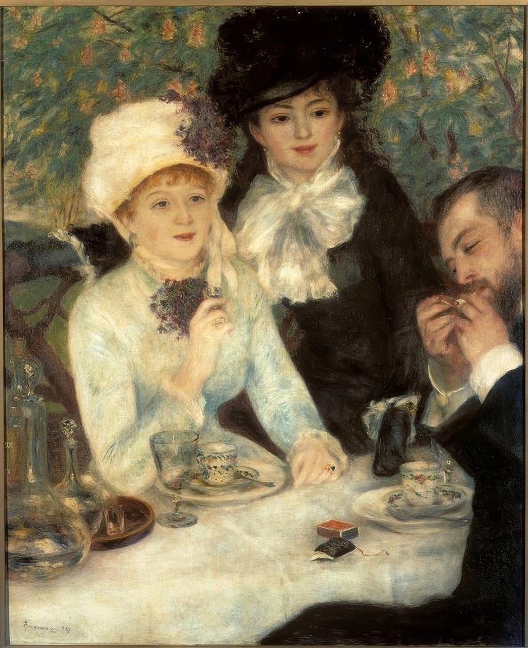 Slutten på lunsj av Pierre Auguste Renoir