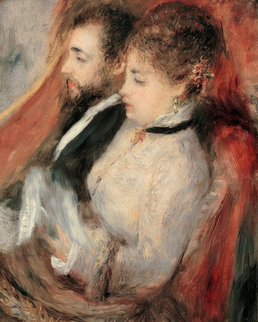 Den lille hytta av Pierre Auguste Renoir