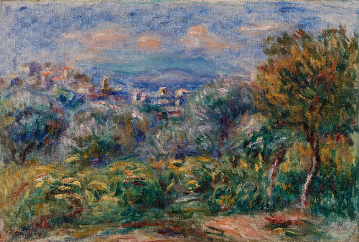 Landskap av Pierre Auguste Renoir