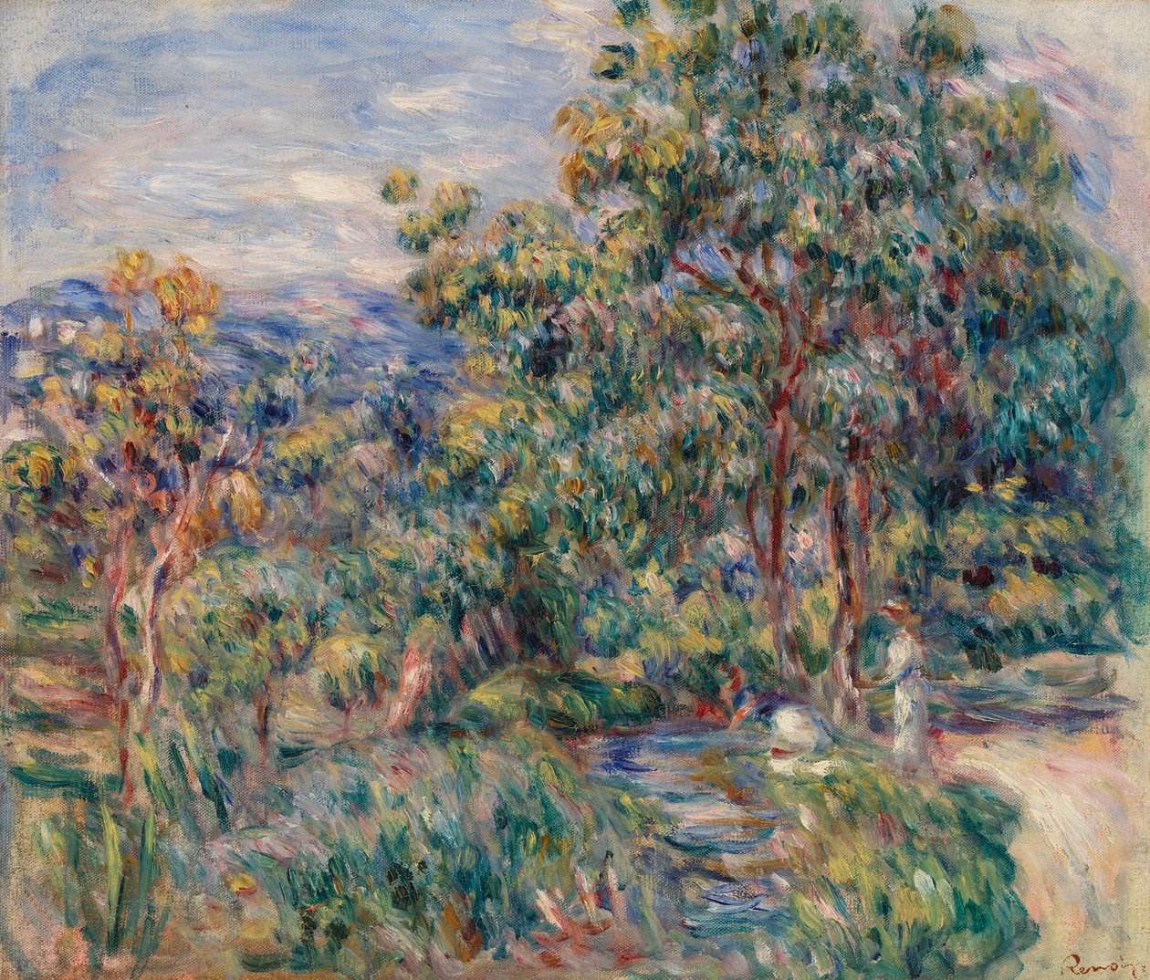 Med munnen av Pierre Auguste Renoir