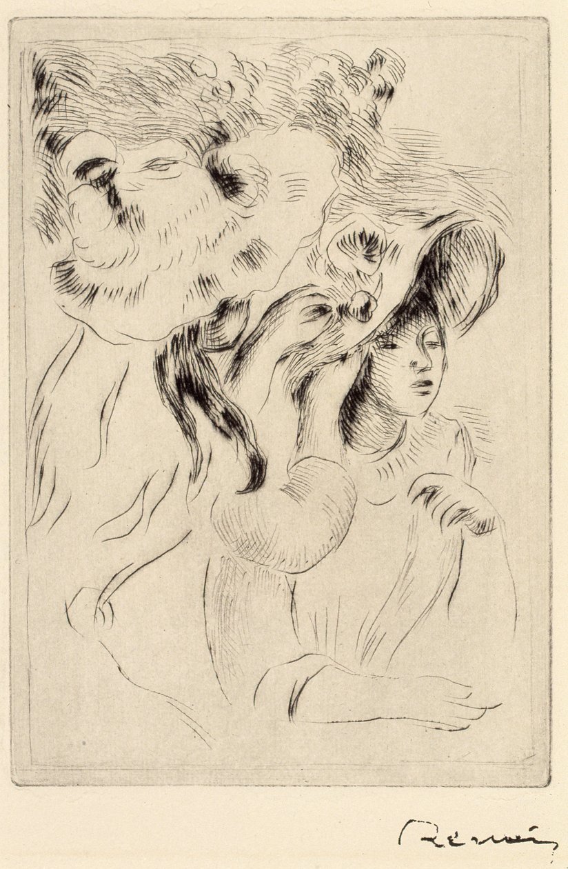 Epinele-hatten av Pierre Auguste Renoir