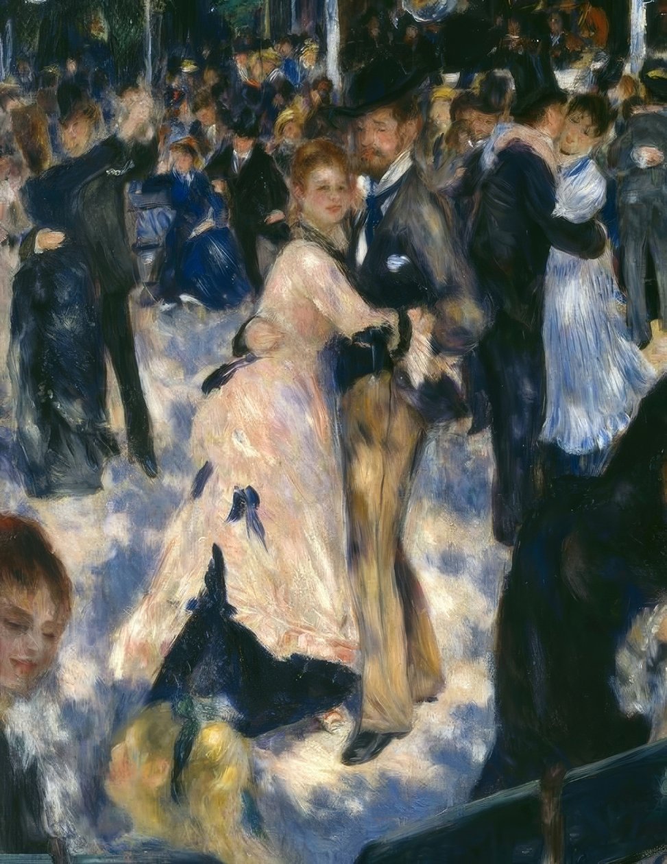Moulin de la Galette av Pierre Auguste Renoir