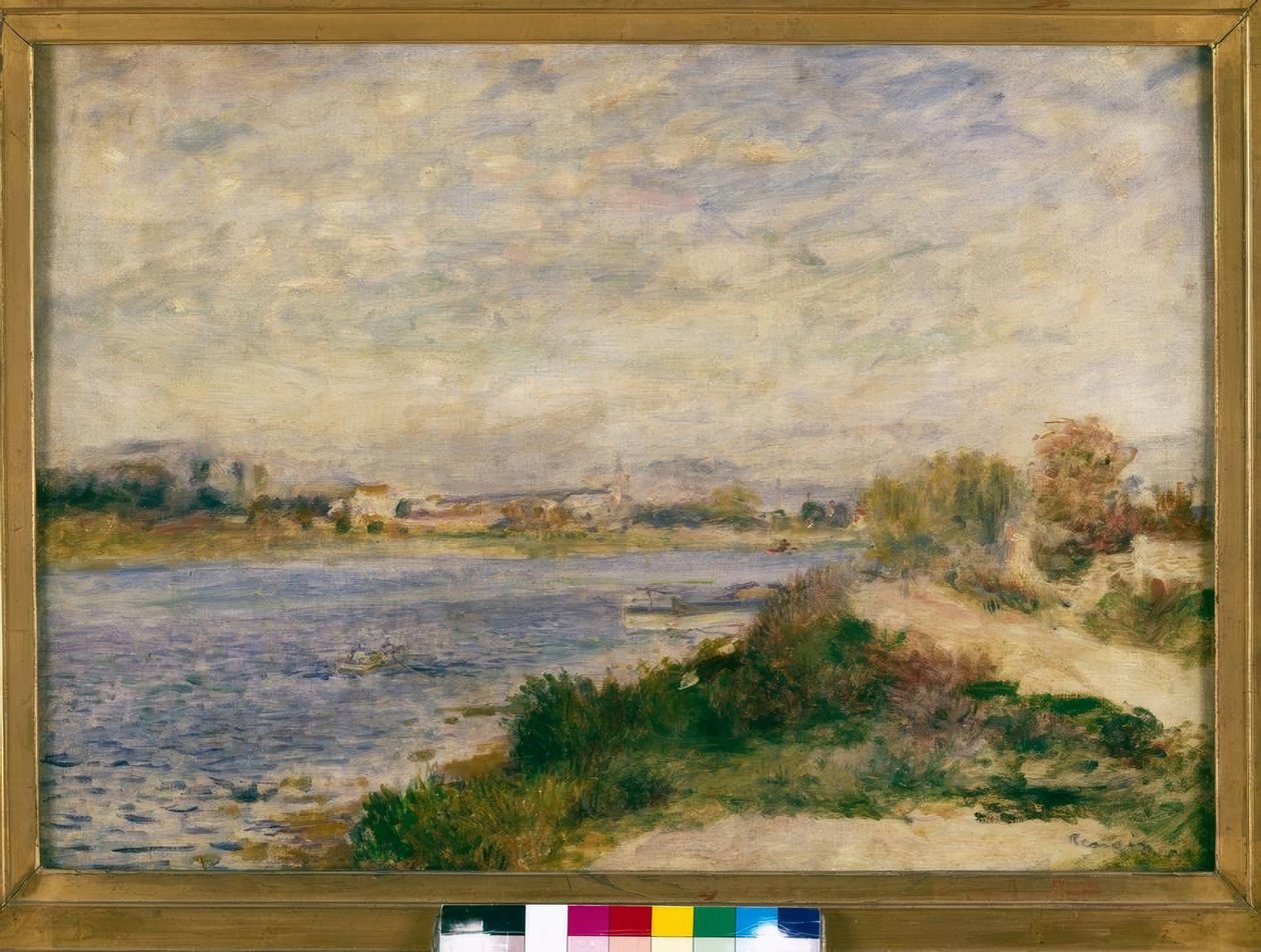 Seinen ved Argenteuil av Pierre Auguste Renoir