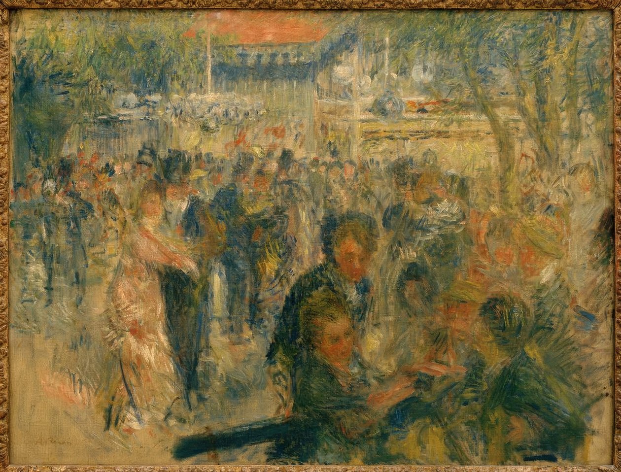 Ballen på Moulin de la Galette av Pierre Auguste Renoir