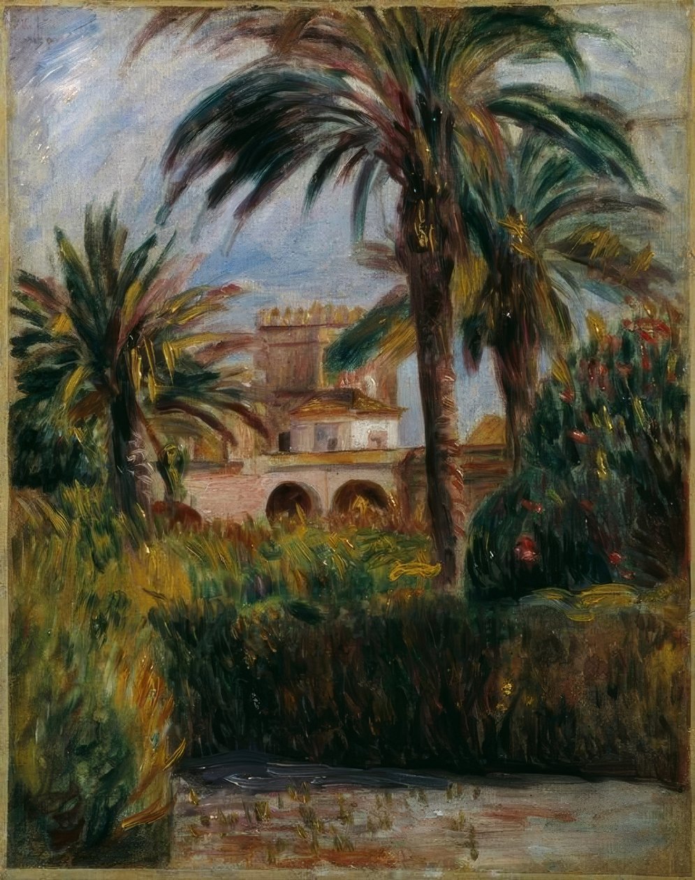 The Garden of Essay i Alger av Pierre Auguste Renoir