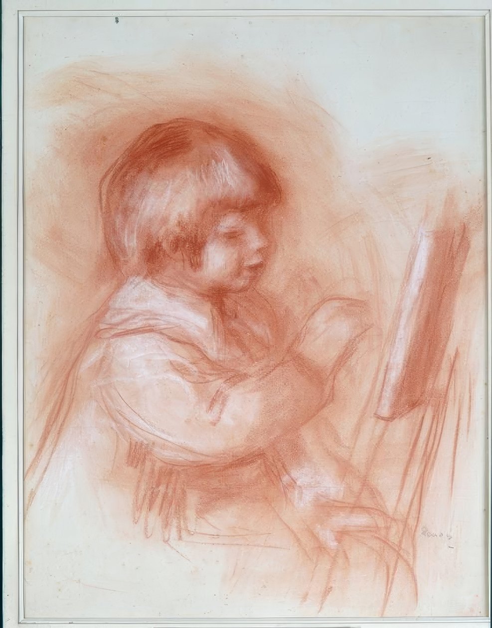 Den lille maleren av Pierre Auguste Renoir