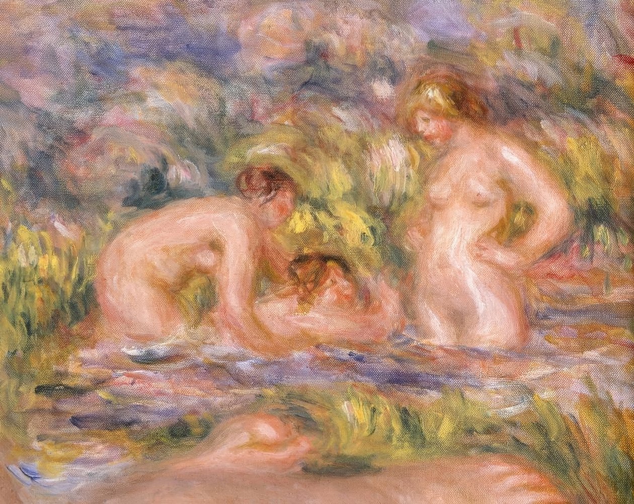 Svømmere av Pierre Auguste Renoir