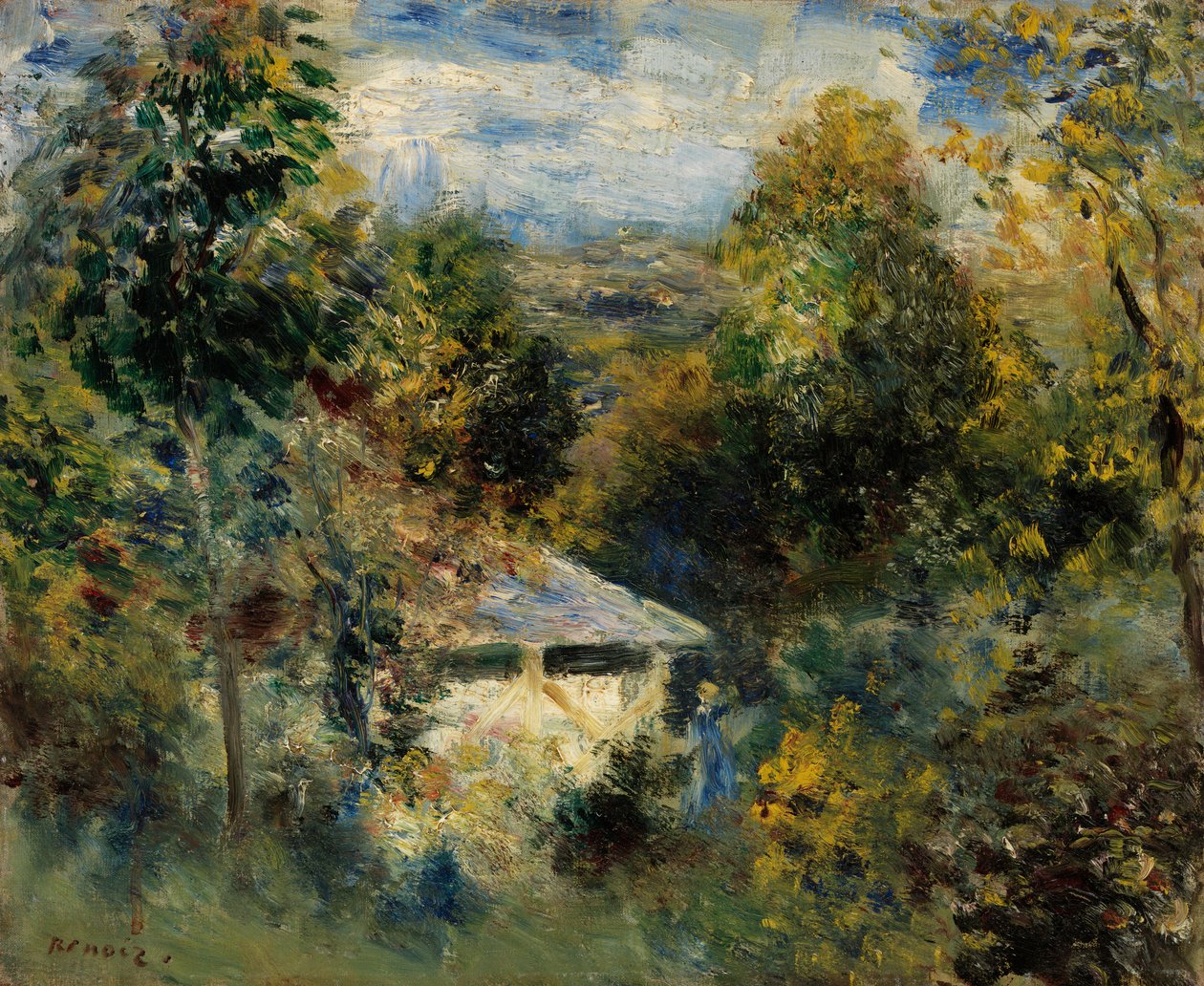 Louveciennes av Pierre Auguste Renoir