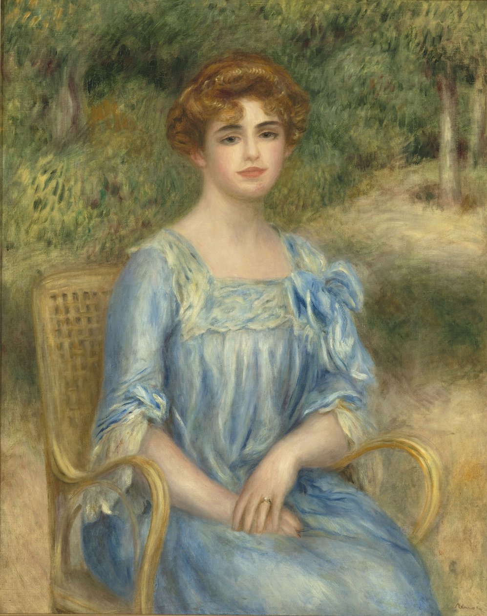 Madame Gaston Bernheim de Villers, født Suzanne Adler, 1901 av Pierre Auguste Renoir
