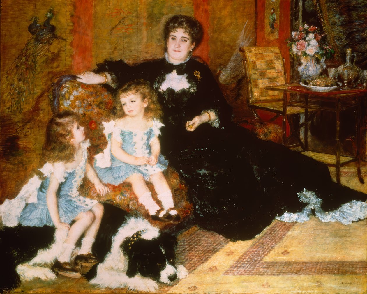 Madame Georges Charpentier og hennes barn av Pierre Auguste Renoir