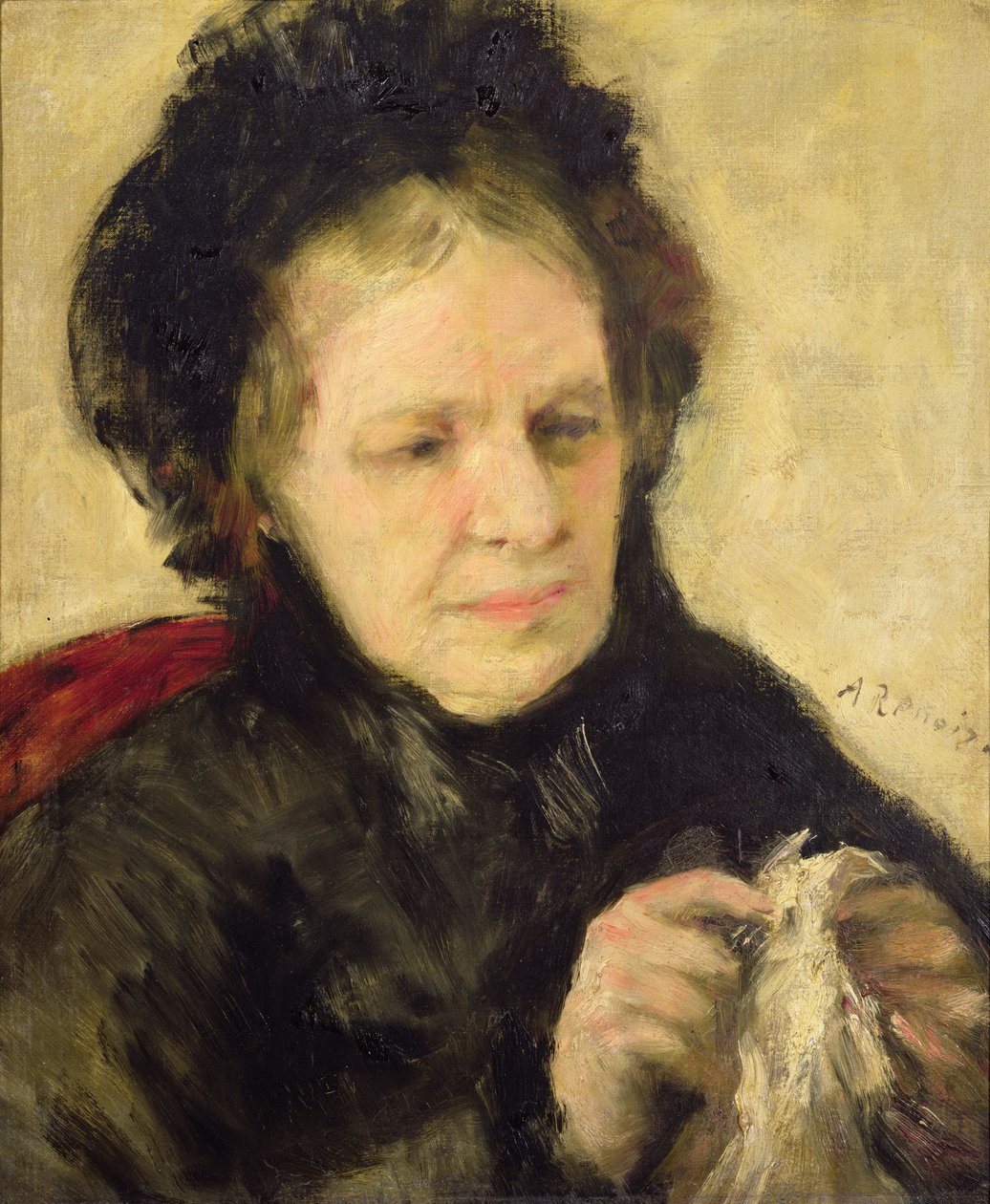 Madame Theodore Charpentier (1802-75) ca. 1869 (olje på lerret) av Pierre Auguste Renoir