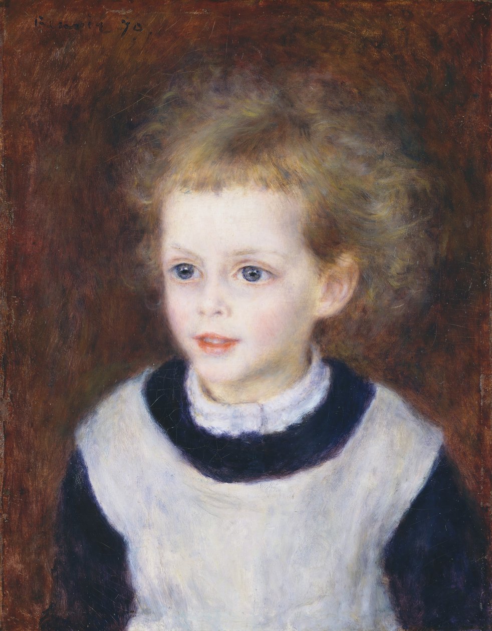 Marguerite-Thérèse Margot Berard 1874-1956, 1879. av Pierre Auguste Renoir