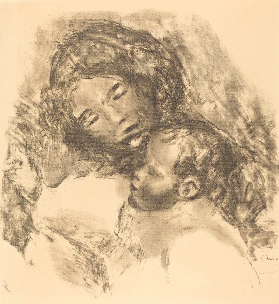 Maternity Maternite, ca. 1912. av Pierre Auguste Renoir