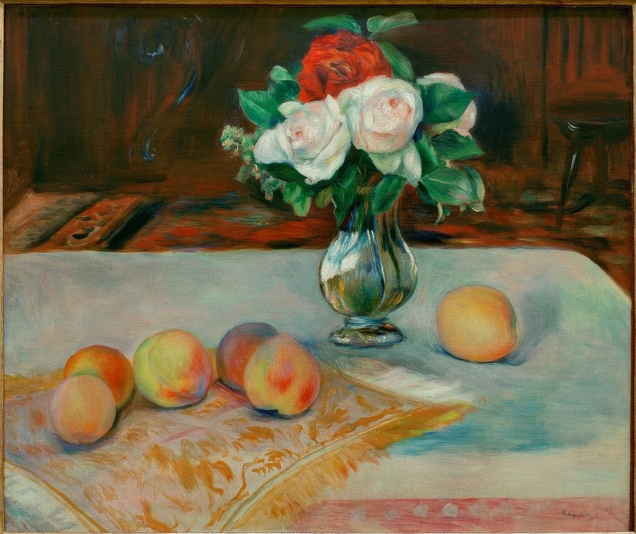 Stilleben av Pierre Auguste Renoir