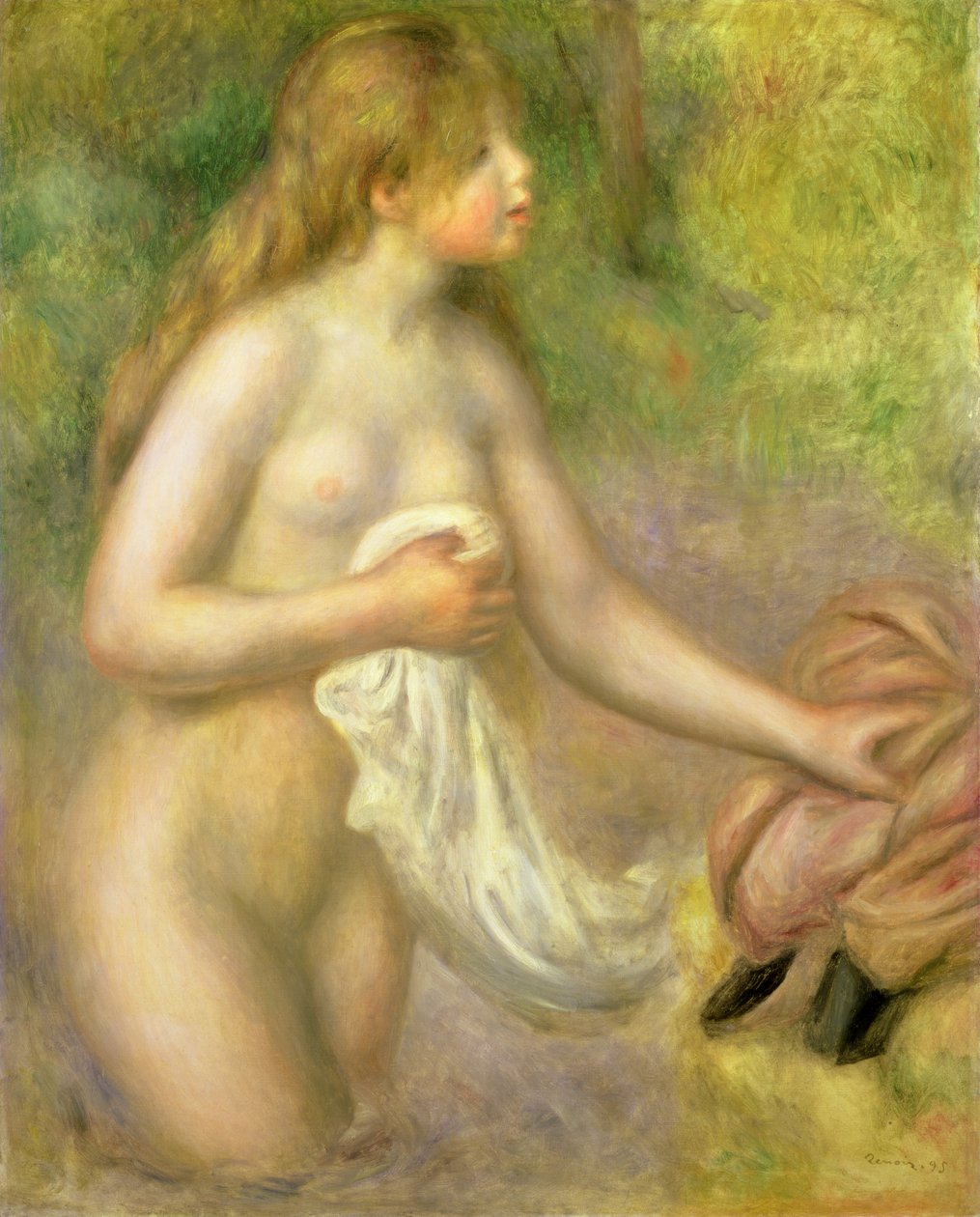 Naken i Brook av Pierre Auguste Renoir