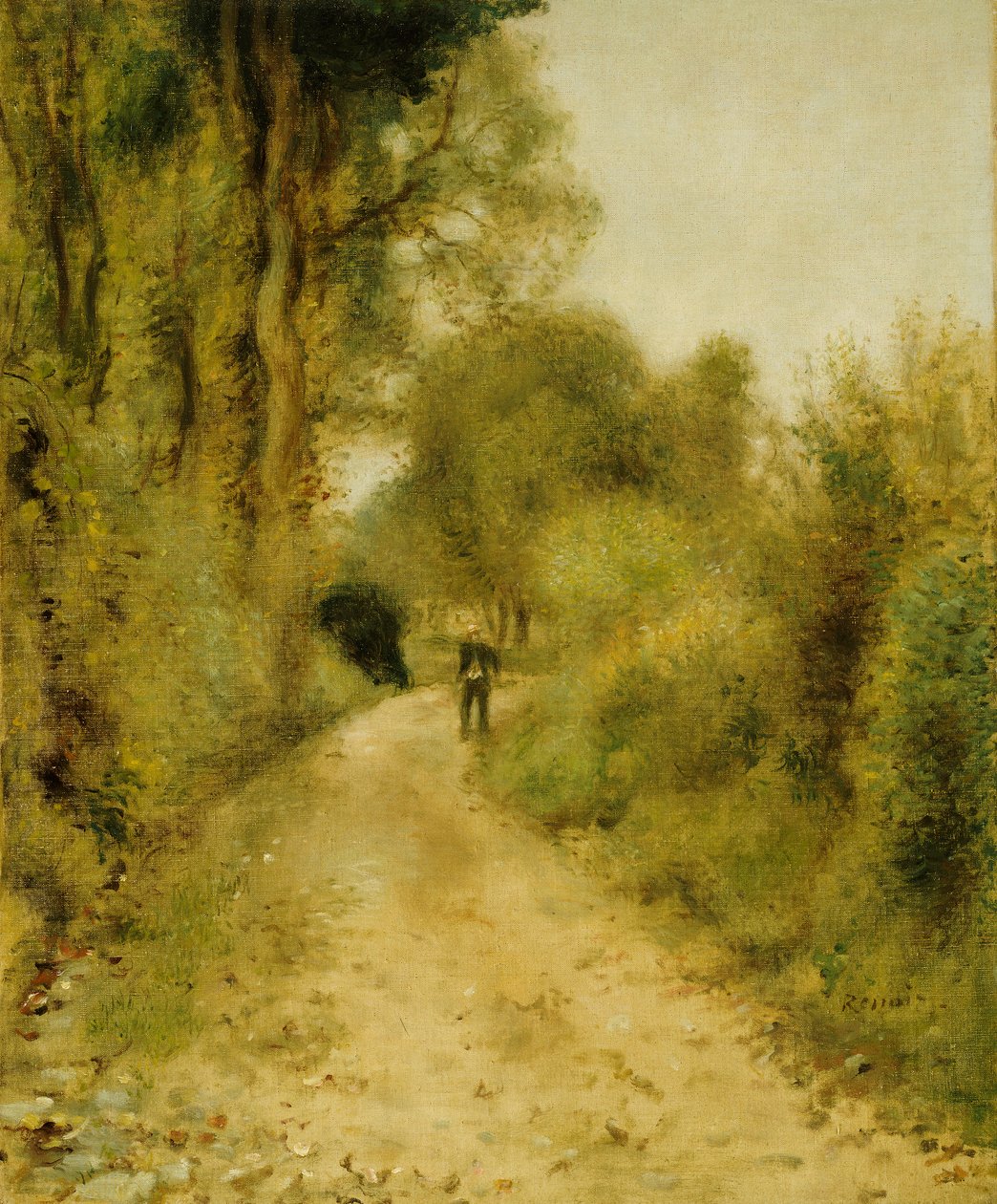 På stien av Pierre Auguste Renoir