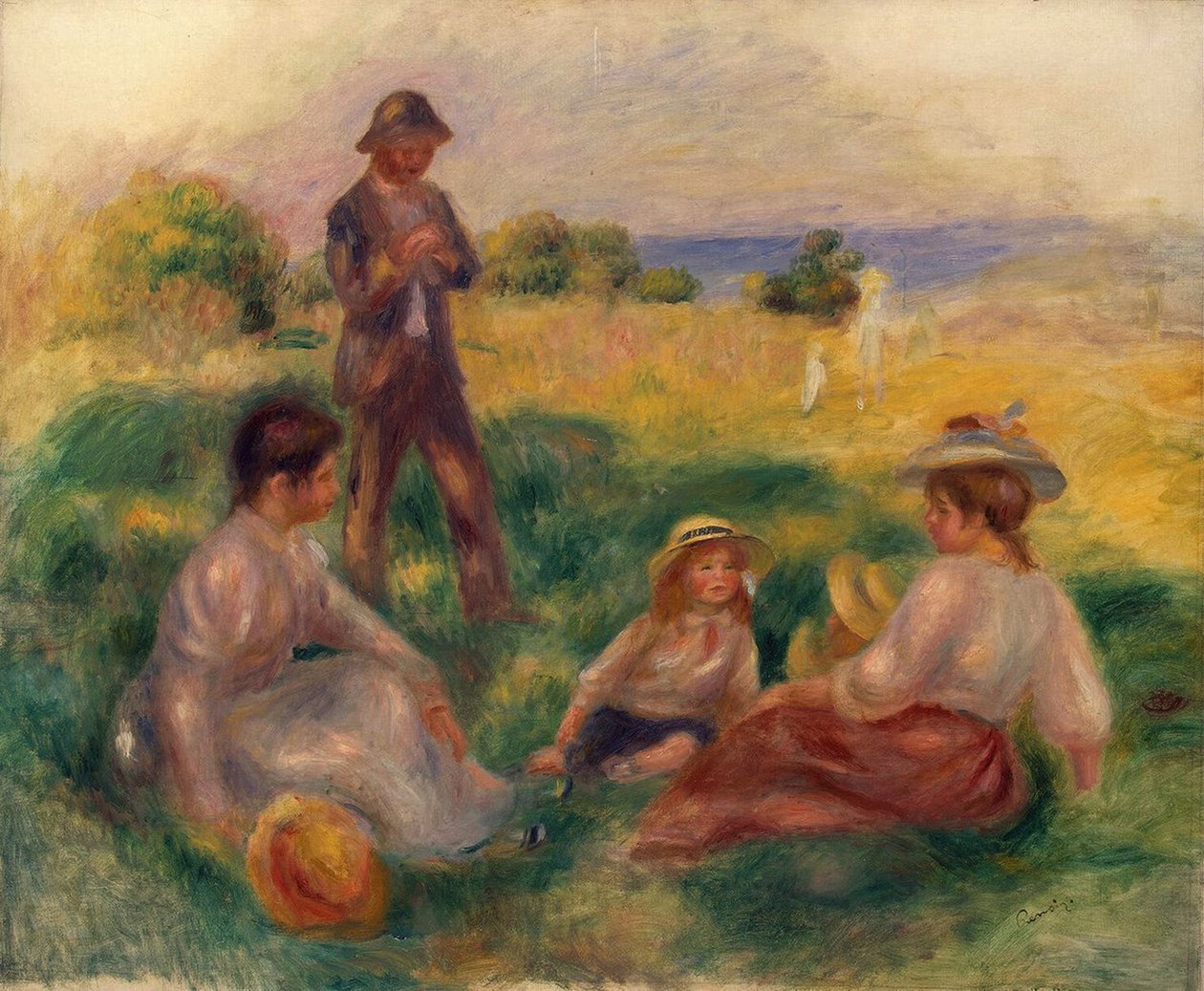 Party in the Country at Berneval av Pierre Auguste Renoir