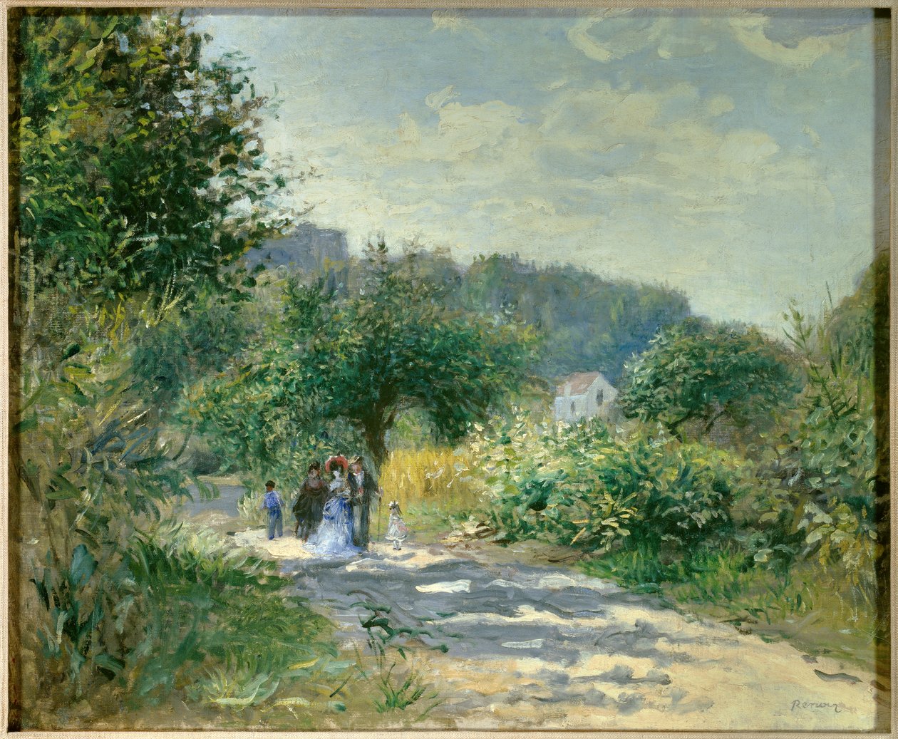 Sti til Louveciennes av Pierre Auguste Renoir