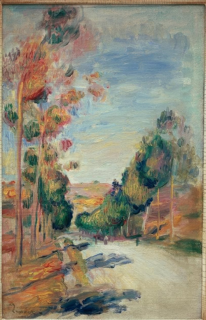 Landskap av Essoyes av Pierre Auguste Renoir